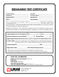 Thumbnail of document Calibrate Your Lift Magnets