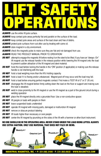 Thumbnail of document Lift Safety Operations