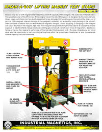 Thumbnail of document Lift Magnet Breakaway Test