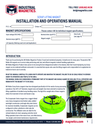 Thumbnail of document SCRAPMASTER and LIFTMASTER Manual