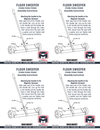 Thumbnail of document Floor Sweeper, Manual Clean (FS Models)