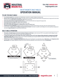 Thumbnail of document On/Off Magnetic Multi Angles