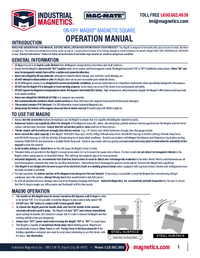 Thumbnail of document On/Off MAG90™ MAGNETIC SQUARE