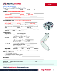 Thumbnail of document High Volume Separators RFQ Form