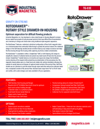 Thumbnail of document RotoDrawer™ Rotary Grate Style Drawer-In-Housing