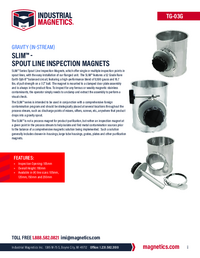 Thumbnail of document SLIM™ Spout Line Inspection Magnets