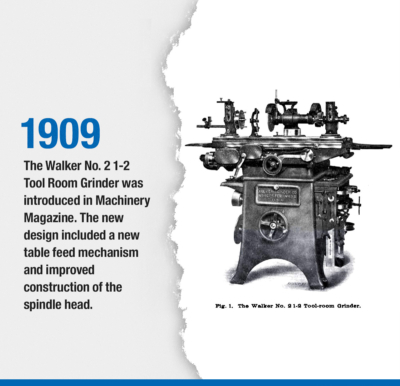 Walker 1909 Tool room grinder
