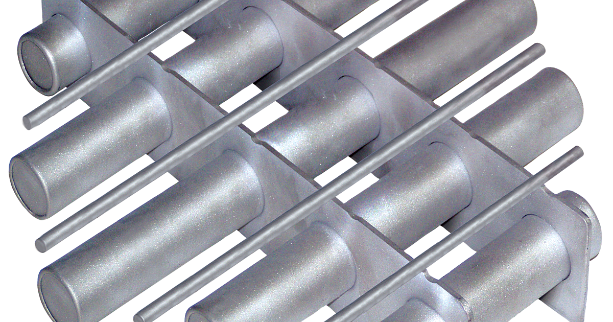 Grate Magnet Separators Ceramic Round Industrial Magnetics,